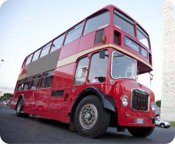Bus inglese Roma