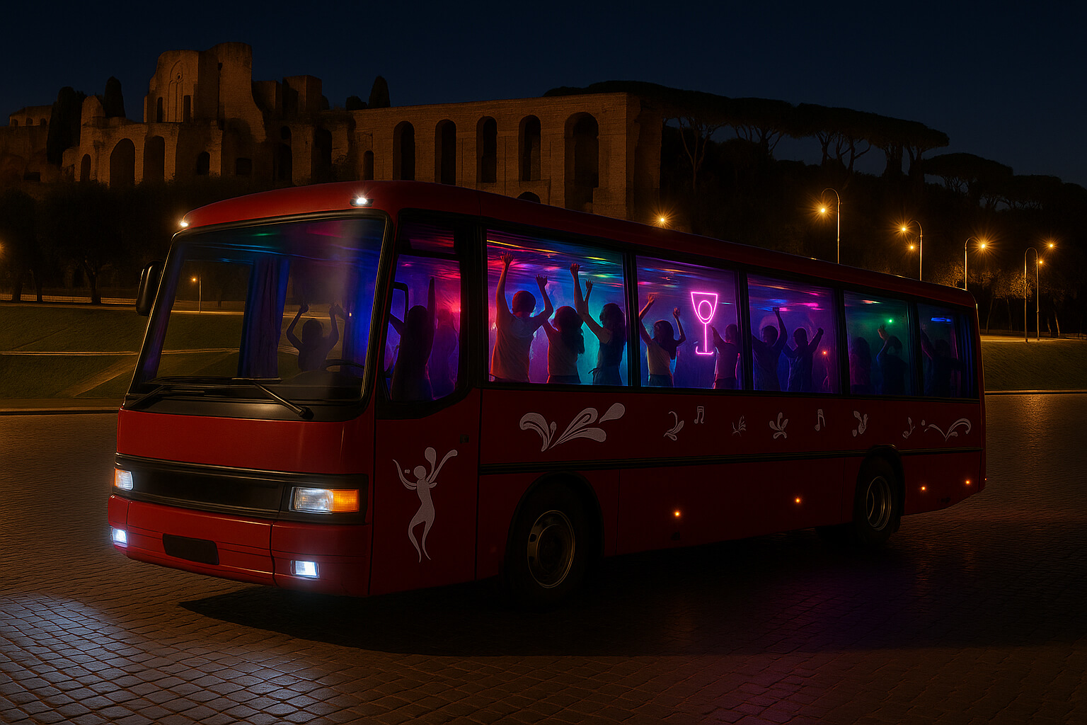 Glamourbus roma