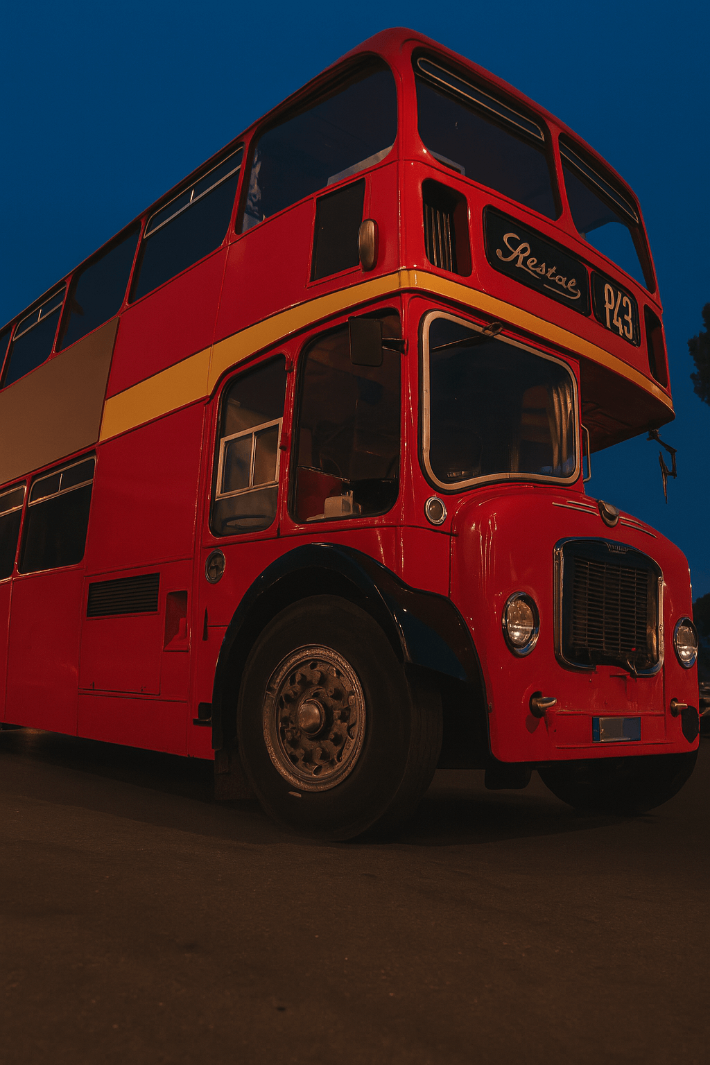 Bus inglese Roma